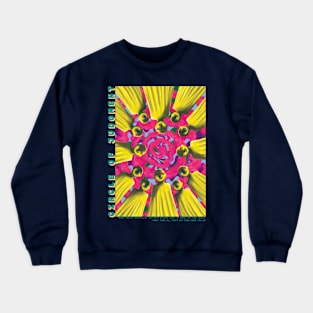 CIRCLE OF JUDGMENT_YELLOW Crewneck Sweatshirt